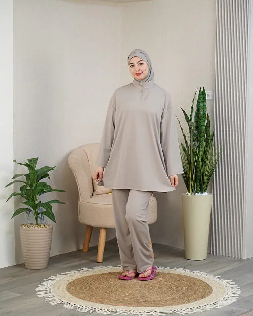 Burkini Élégant & Confortable — Séchage Rapide